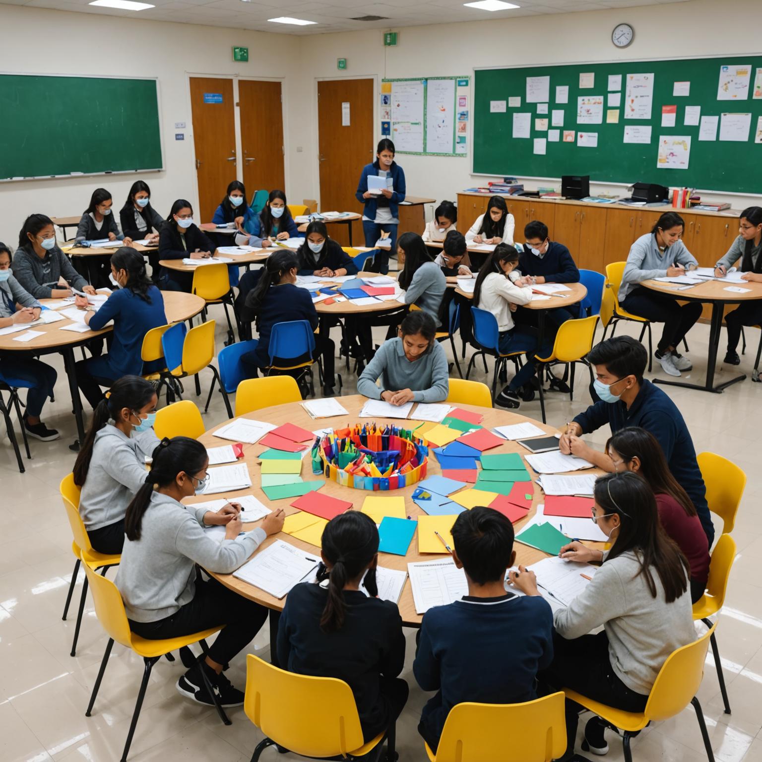 English skills workshop session